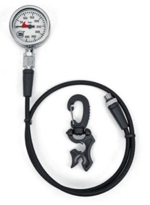 Best Divers Finimeter mit Hochdruckschlauch Miflex